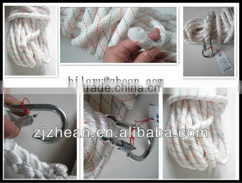 safety hook safety rope safety rescue rope