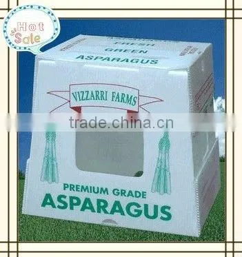 Polypropylene yellow plastic corrugated container