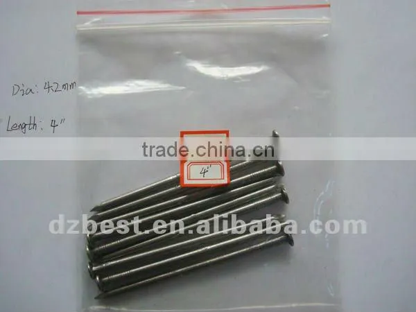 low price common round nail with flat head