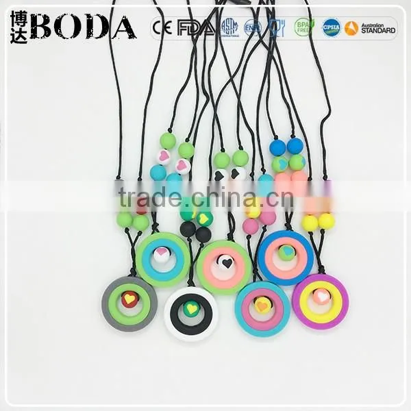 BODA first hand silicone teething toys silicone teething necklace