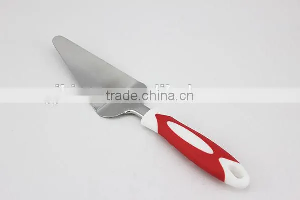 Plastic handle cake tools pancake turner like a leaf