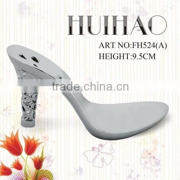 FH116(B) ABS shoe high heel sole with rhinestones