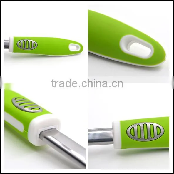 Modern design handle Super quality commercial stainless steel Chinese turner