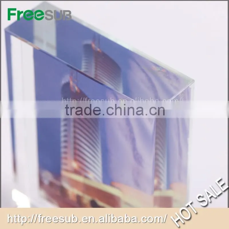 Good Quality Crystal Glass Picture Frame For Sublimation Machine