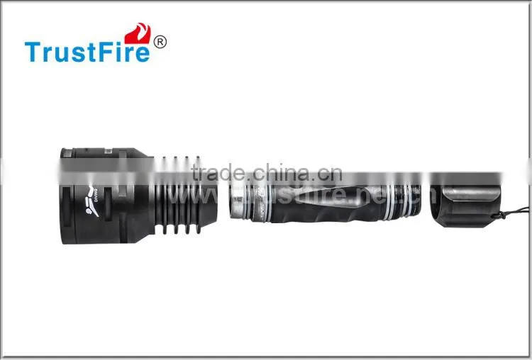 Trustfire DF003 CREE diving light hot wholesale Led Flashlight(2*26650),3000lumens diving torches to 100M waterproof flashlights