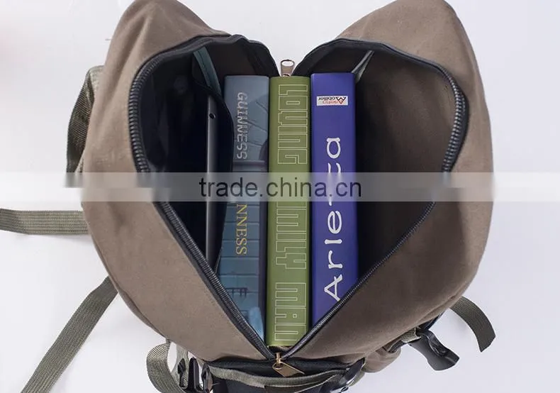 Heavy Duty Backpack Canvas Backpack Canvas For Men
