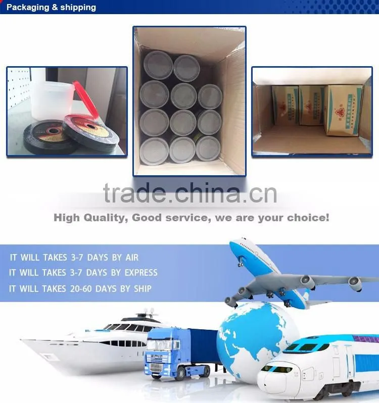 Different size of the diamond grinding cup wheel for carbide