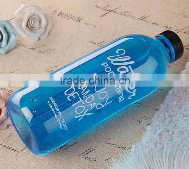 Top-Rated Supplier 600ml BPA free LFGB plastic custom joyshaker sports bottles With stainless steel lid