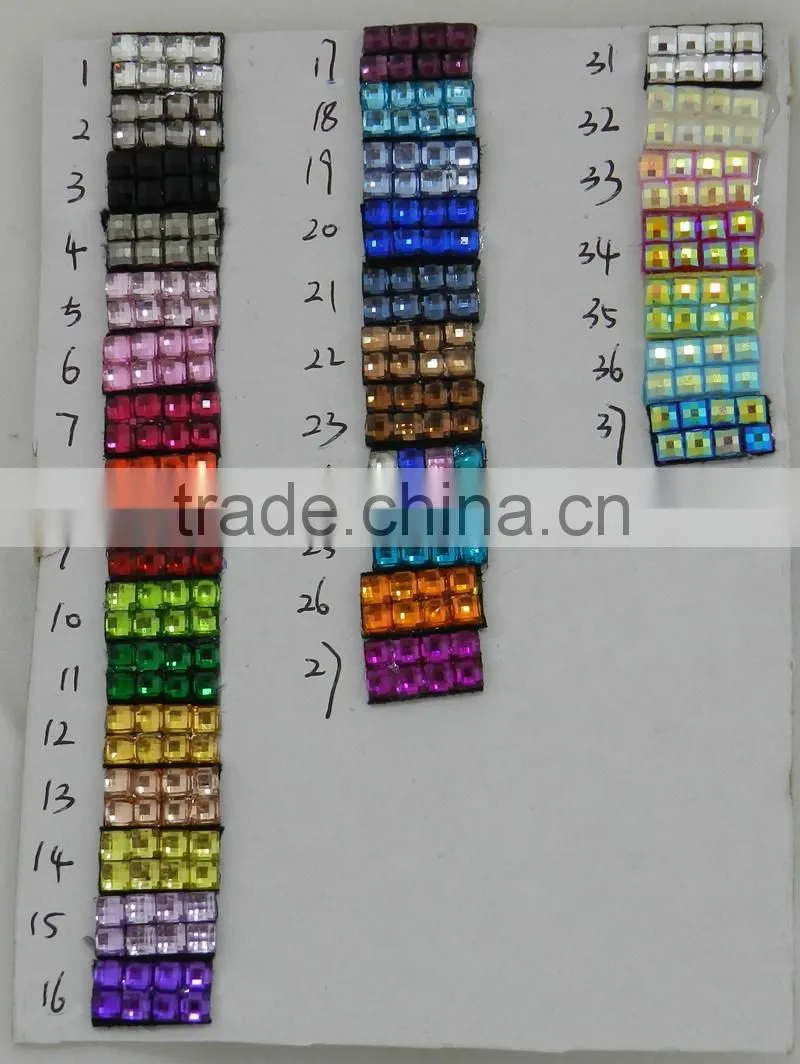 2016 hot selling top quality rhinestone lanyard with key ring