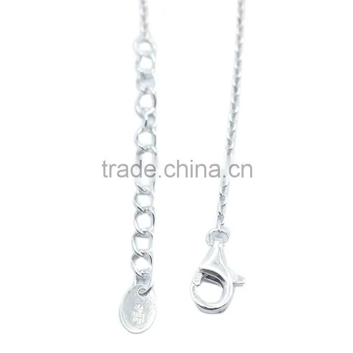 925 silvert charm bracelet rodium plated jewelry factory direct sale