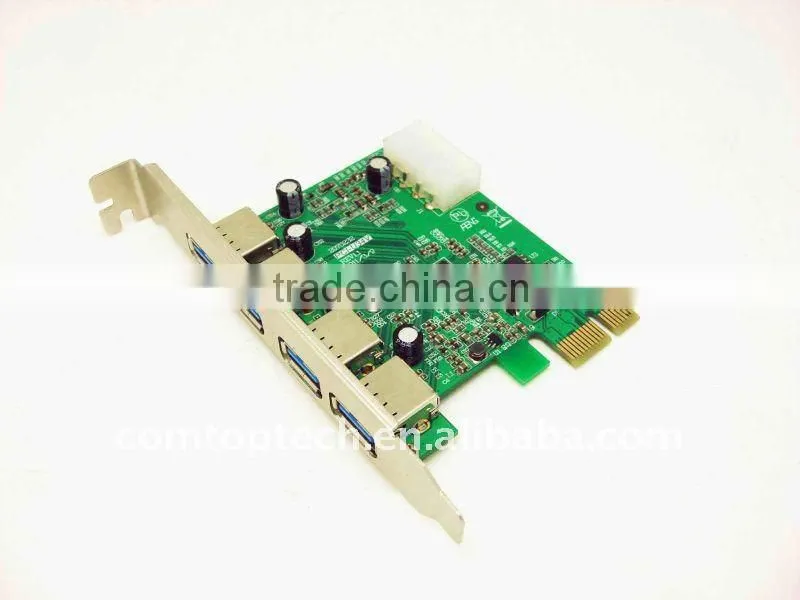 pci express card to 4-port usb3.0 converter card