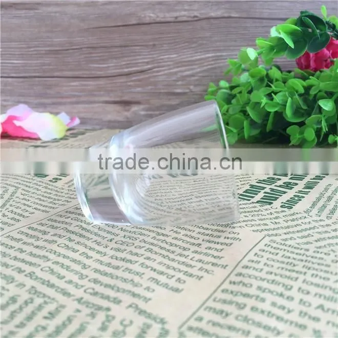 Clear and Thick Bottle Shot Glass Cup for Holiday Gift or Promotion Gift
