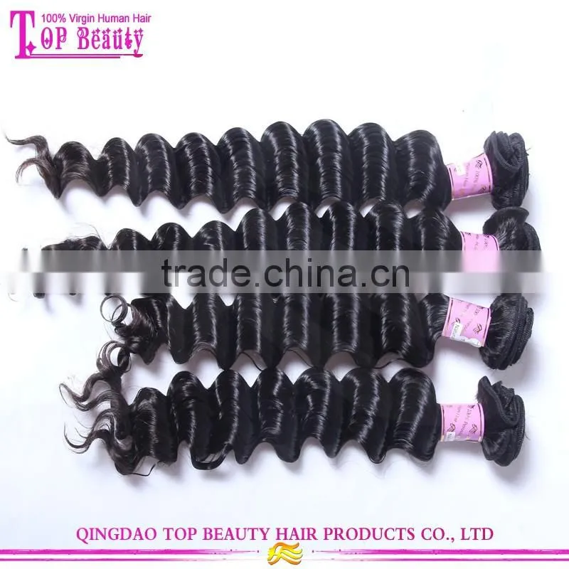 2016 Fashion Style Factory Price 10a brazilian virgin hair deep wave