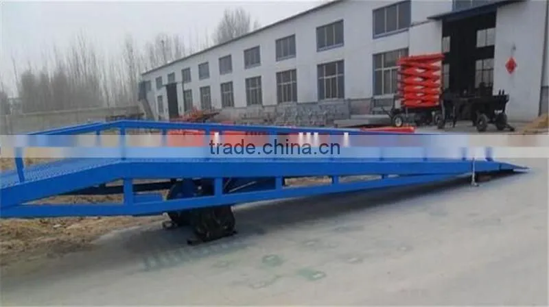 Cost price competitive cattle loading ramp trailer