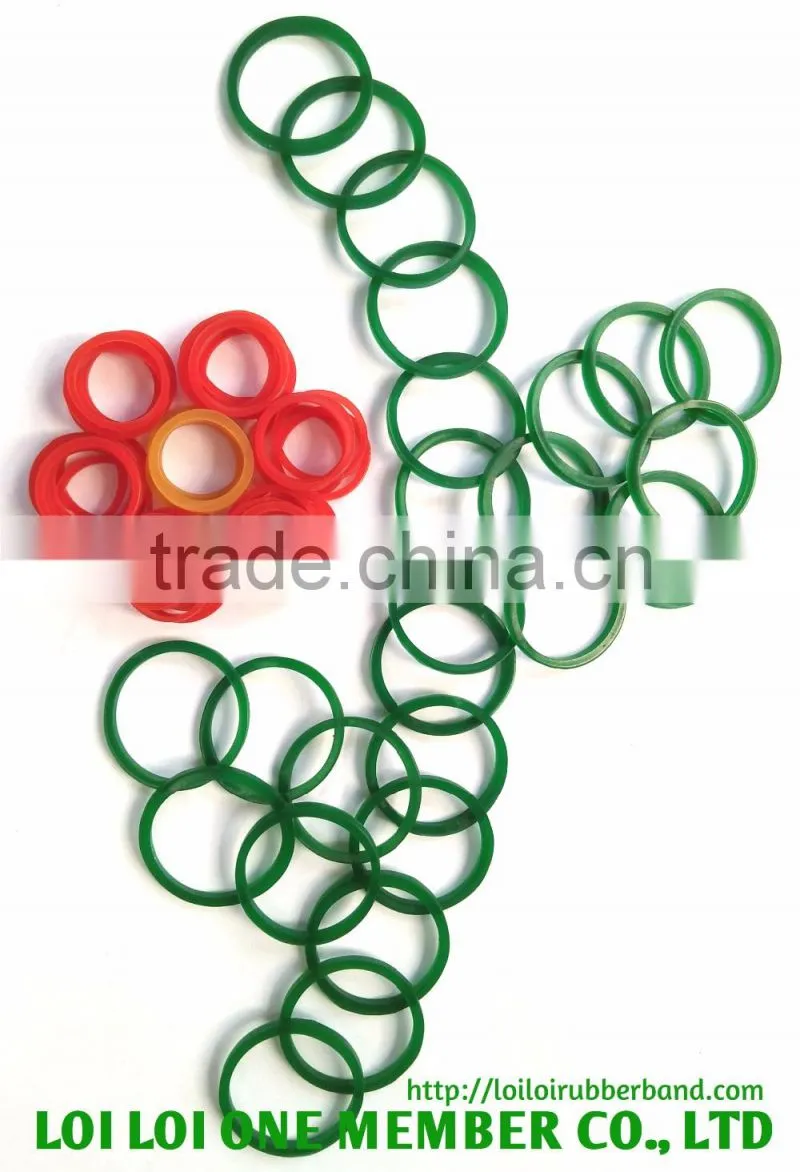 High quality loom rubber bands, cheap colorful small rubber band
