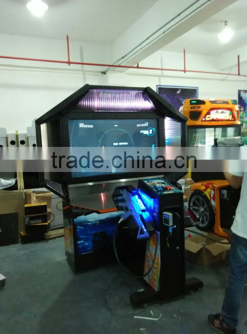 coin operated touch screen video game machines 42_LCD_Ghost_squad shooting arcade game machine racing go karts slot machine