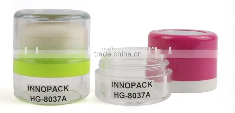 China supplier cosmetic waterproof liquid foundation bottle with sponge