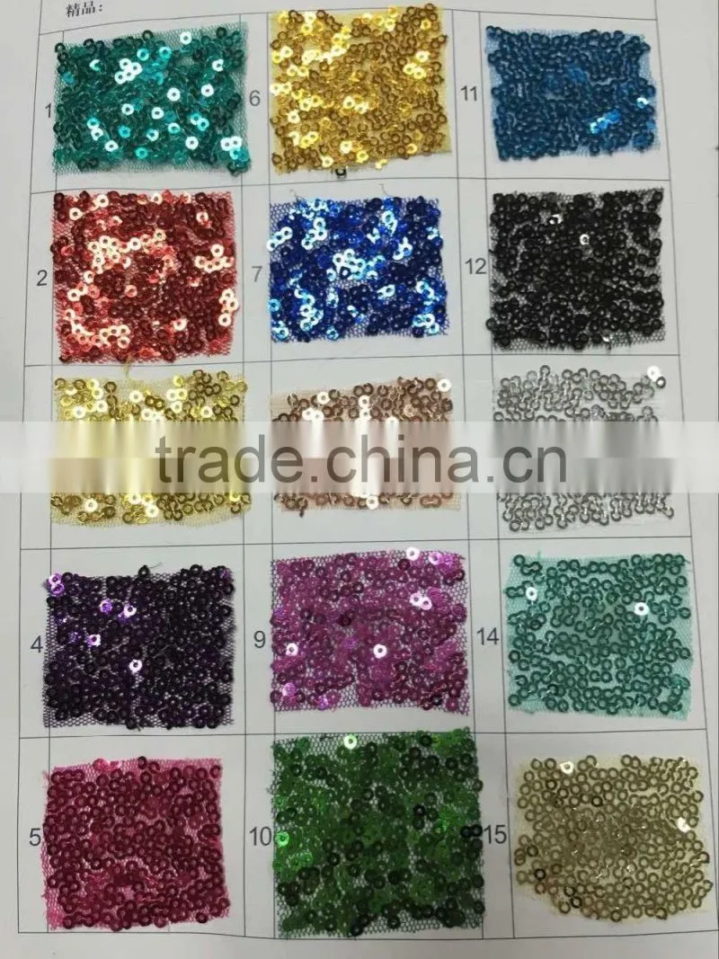 Embroidery fancy wholesale sequin vinyl tablecloths for wedding