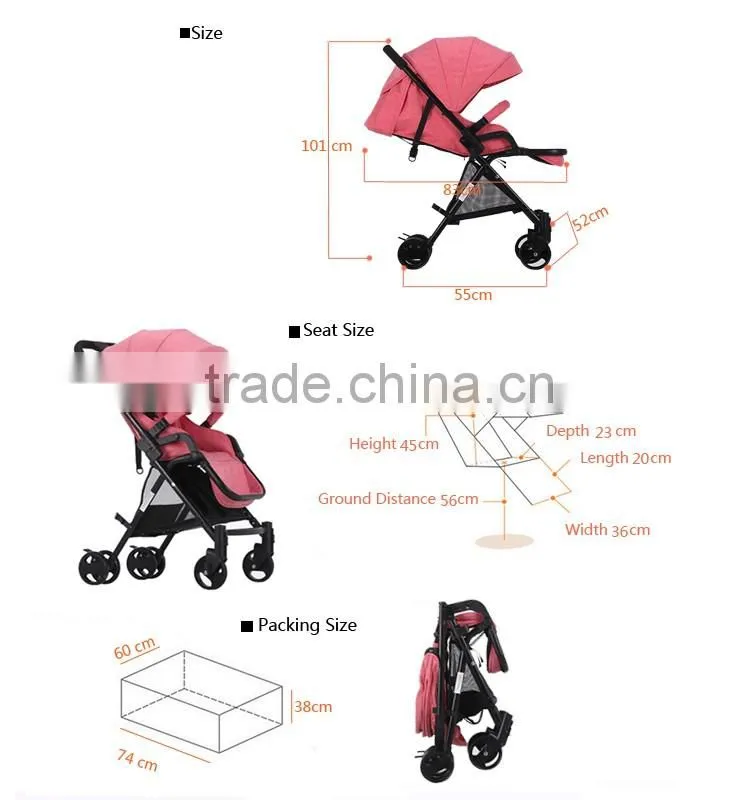 China Famous Brand Good Baby Stroller Doll Europe Standard