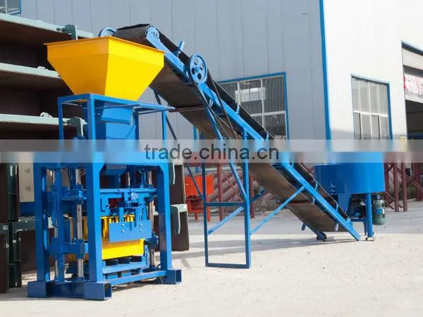QT40-1 manual hollow block mold machine