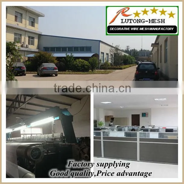 New design China wire mesh stretched mesh for facade finish