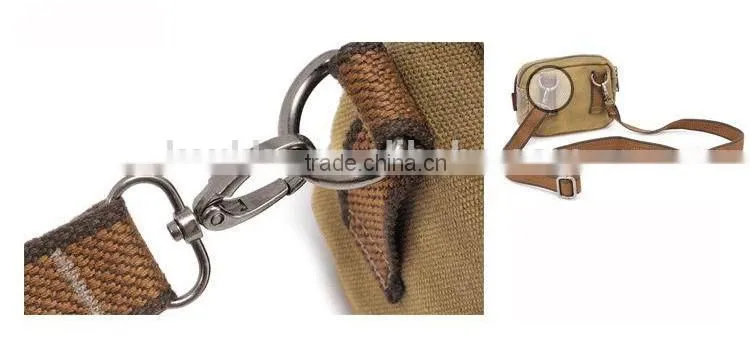 2015 Messenger Bag Style Unisex Canvas Waist Sing Bags