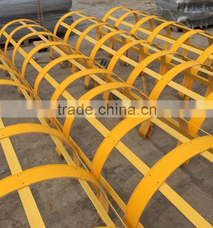 Fiberglass FRP GRP Ladder with Cage