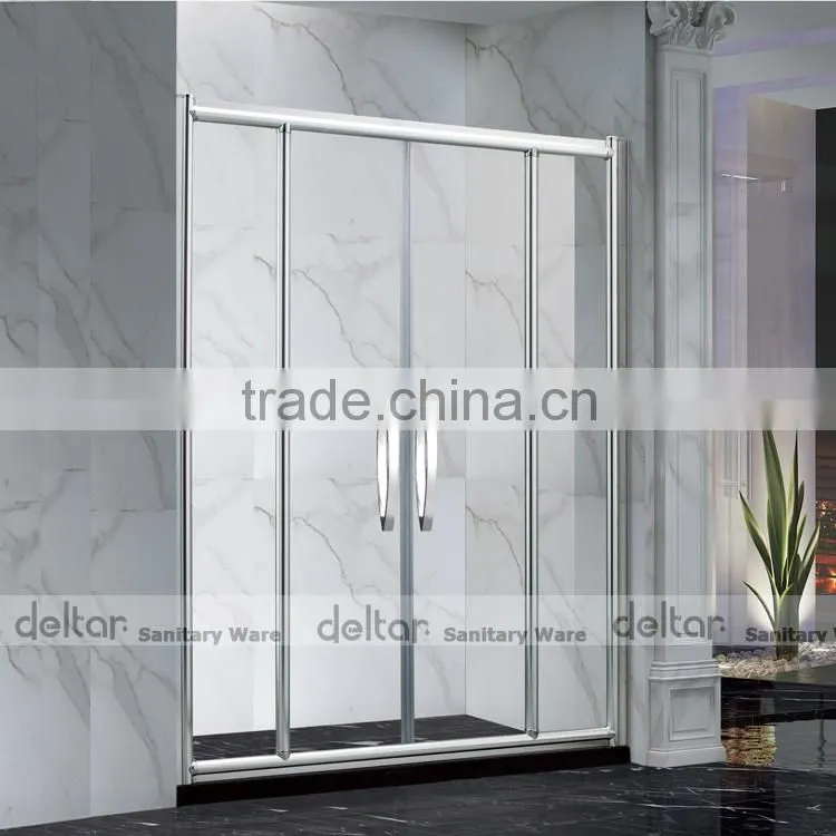 china suppliers bathroom shower cabin sliding glass door cheap shower cubicle ready made bathroom online shopping