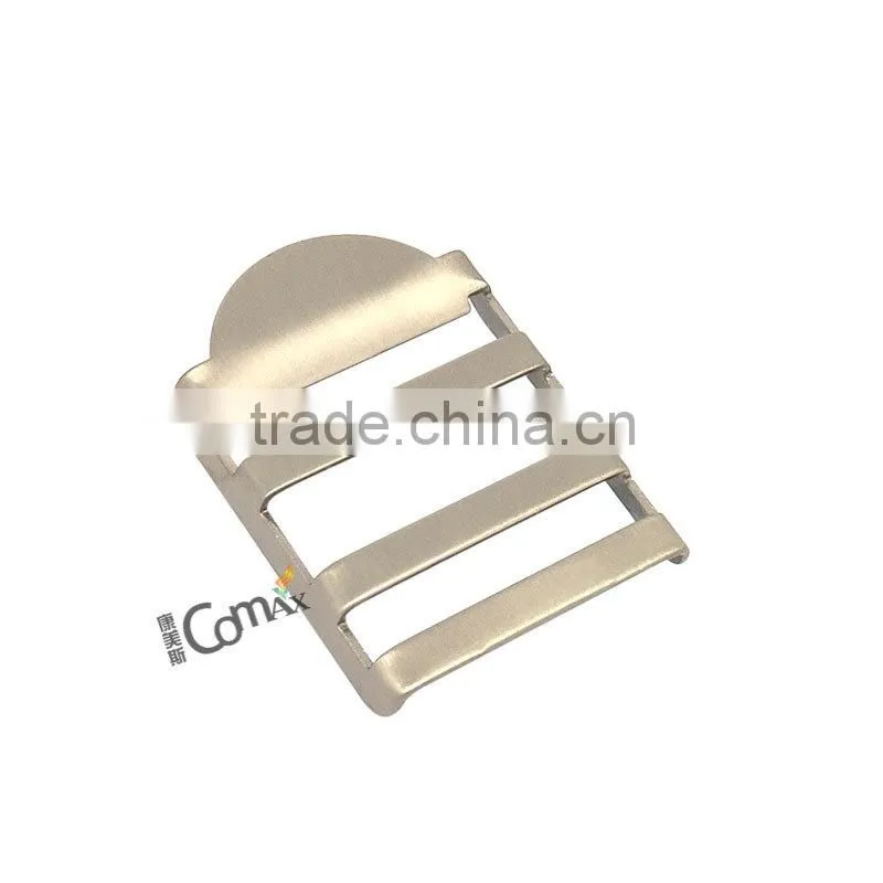 Custom adjustable lock metal bag buckle