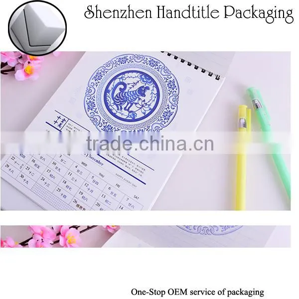 Printing Provided promotional custom design magnetic calendar holder for refrigerator
