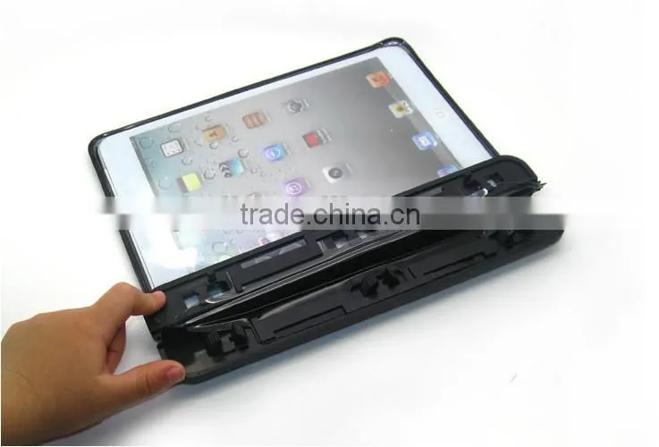 PVC Transparent Waterproof Bag For ipad,outside bag