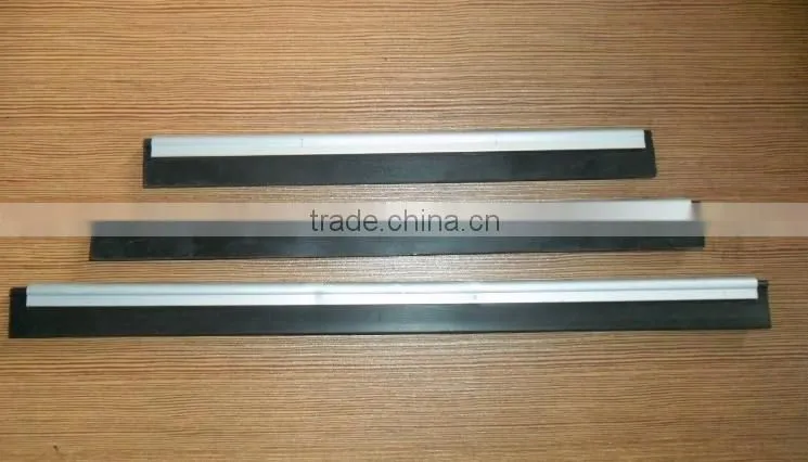 clean rubber squeegee blade