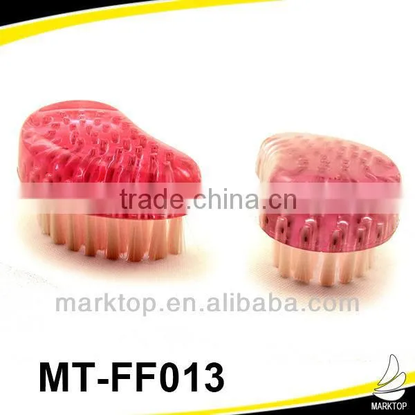 Transparent material good feel foot brush egg shaped gift