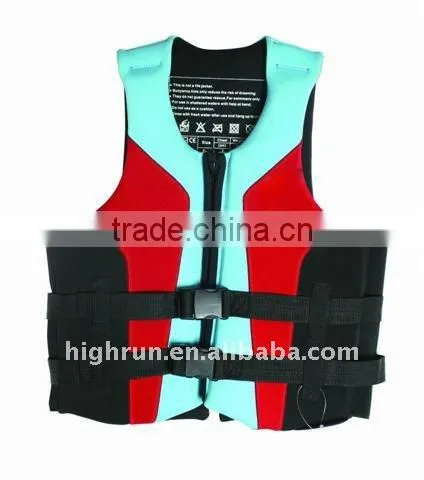 Neoprene Black Webbing &Bukle Adult's Life Jacket