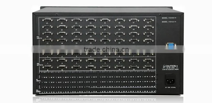 VGA48x4 vga matrix switcher for home theater
