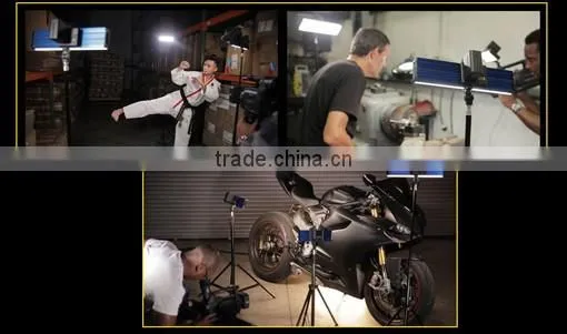 LED Photo Video Light Kit High CRI 95+ Bi-color Dimmable