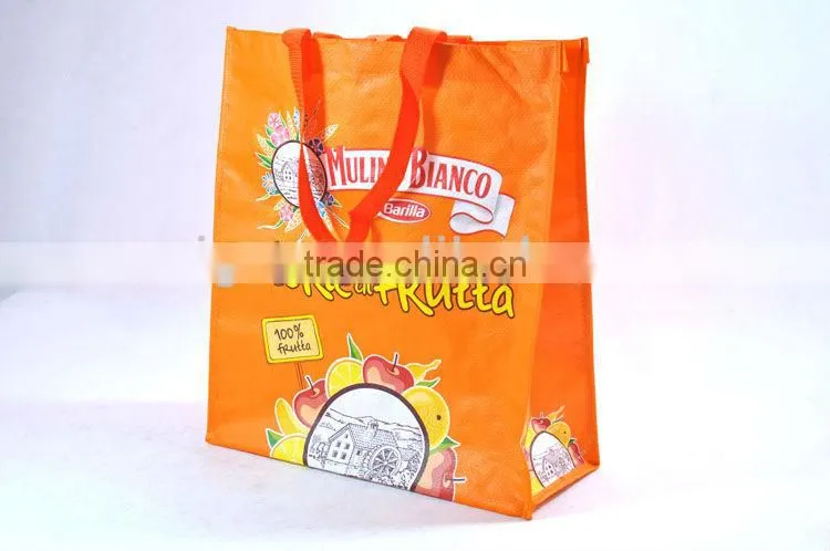 non woven/nowoven hot seal/heat seal drawstring bag