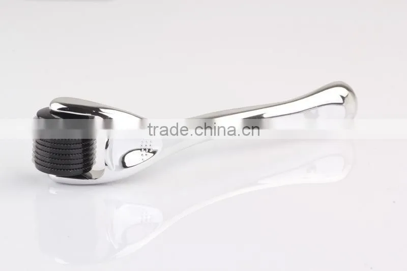 DRS540 Best seller 540 needles white , black , silver , gold color plastic handle derma roller