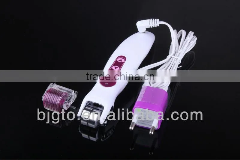 GTO 2014new hotsales led vibration 540needles micro needle derma roller