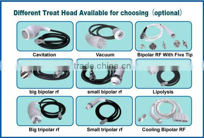 Professional vacuum tripolar rf cavitation