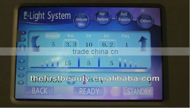 China export portable ipl machine pigment removal ipl handpiece