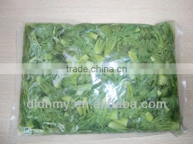 Wild fresh Green taranome in bag for sale