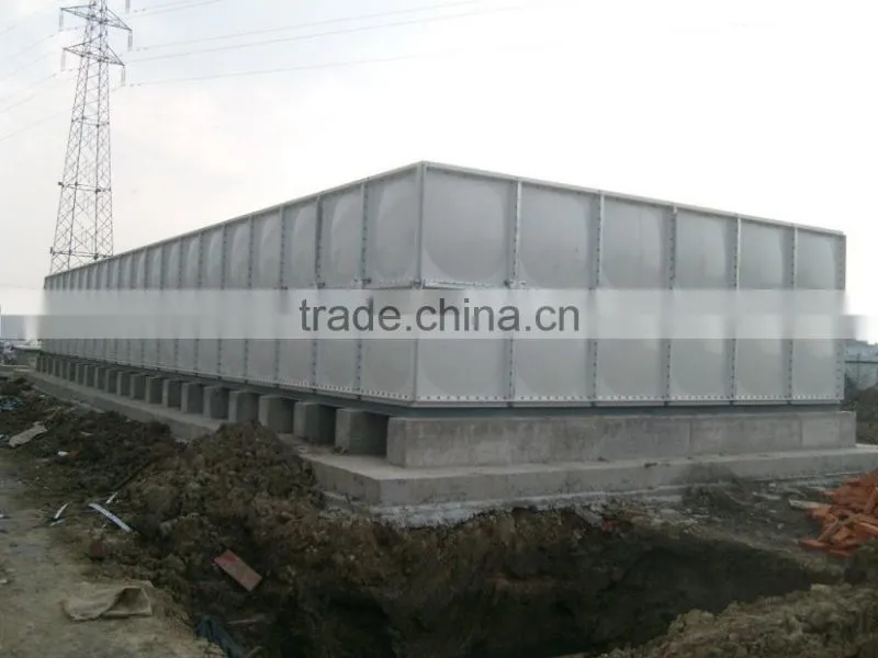 Super quality GRP sectional water tank/GRP Panel water tank 20 years manufacture China