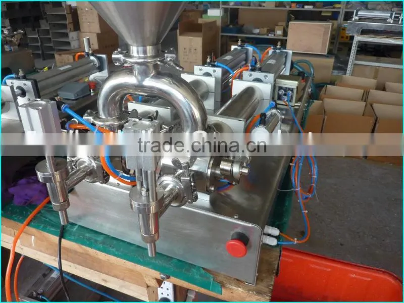 Manual Type Small water juice bottle jam filling machine