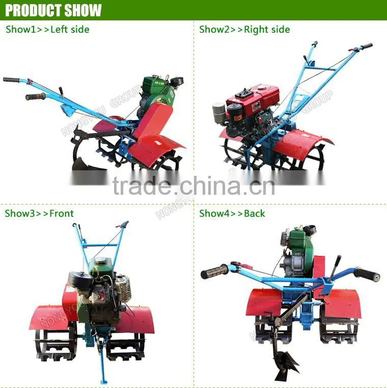 Chinese OEM Manual Tiller Hand Rotary Cultivator Low Price Hand Plough Machine For Paddy Field 1Z-20