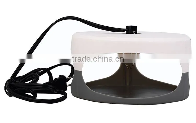 Plastic material eco-Friendly flea trap light with1 trap and 2 glue discs