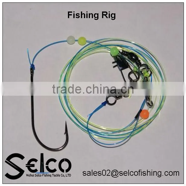 Chinese qualitied,3pc hook,octopus fishing rigs