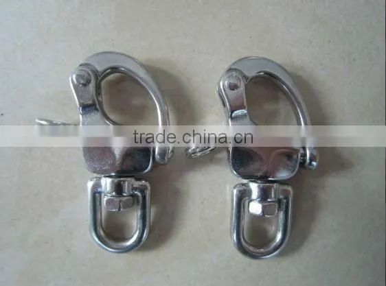 Stainless Steel Swivel Eye Snap Shackle