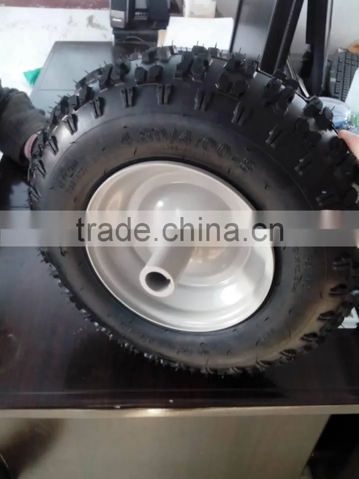 pneumatic tubless wheel for snow thrower