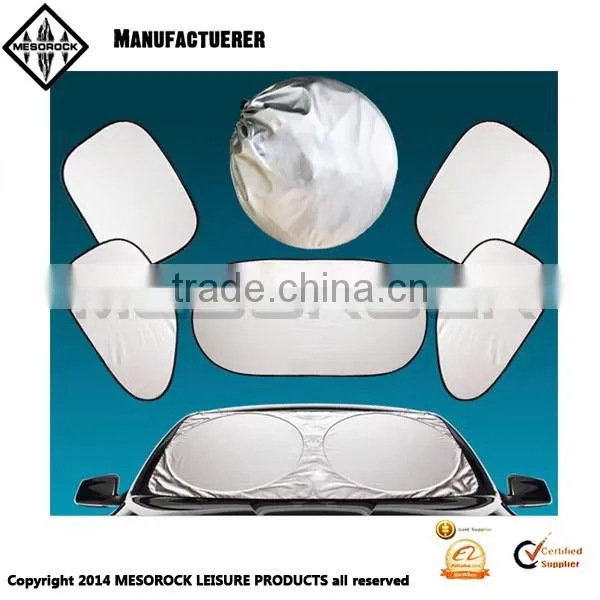 Hot sale 6pcs heat insulation UV protection sunshade car window sun visor